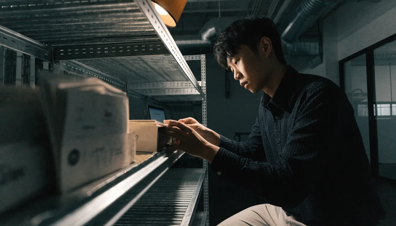 IT 외주 프로젝트 검토를 위해 정리된 스튜디오 작업벽